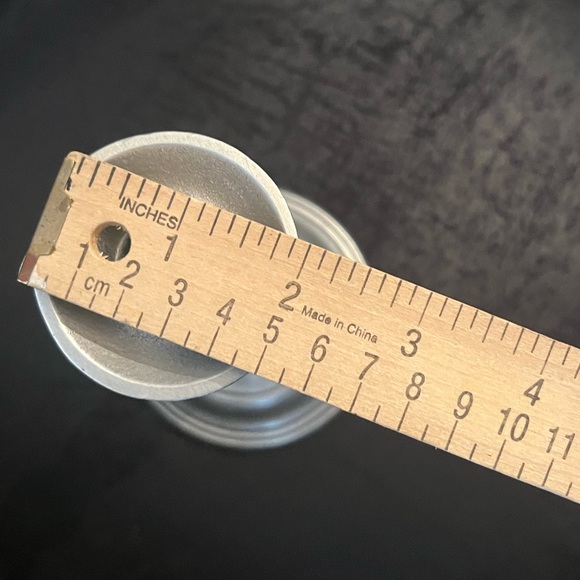 Vintage Wilton 1972 Metal and Wooden Candlesticks Set of 2 - Picture 7 of 12